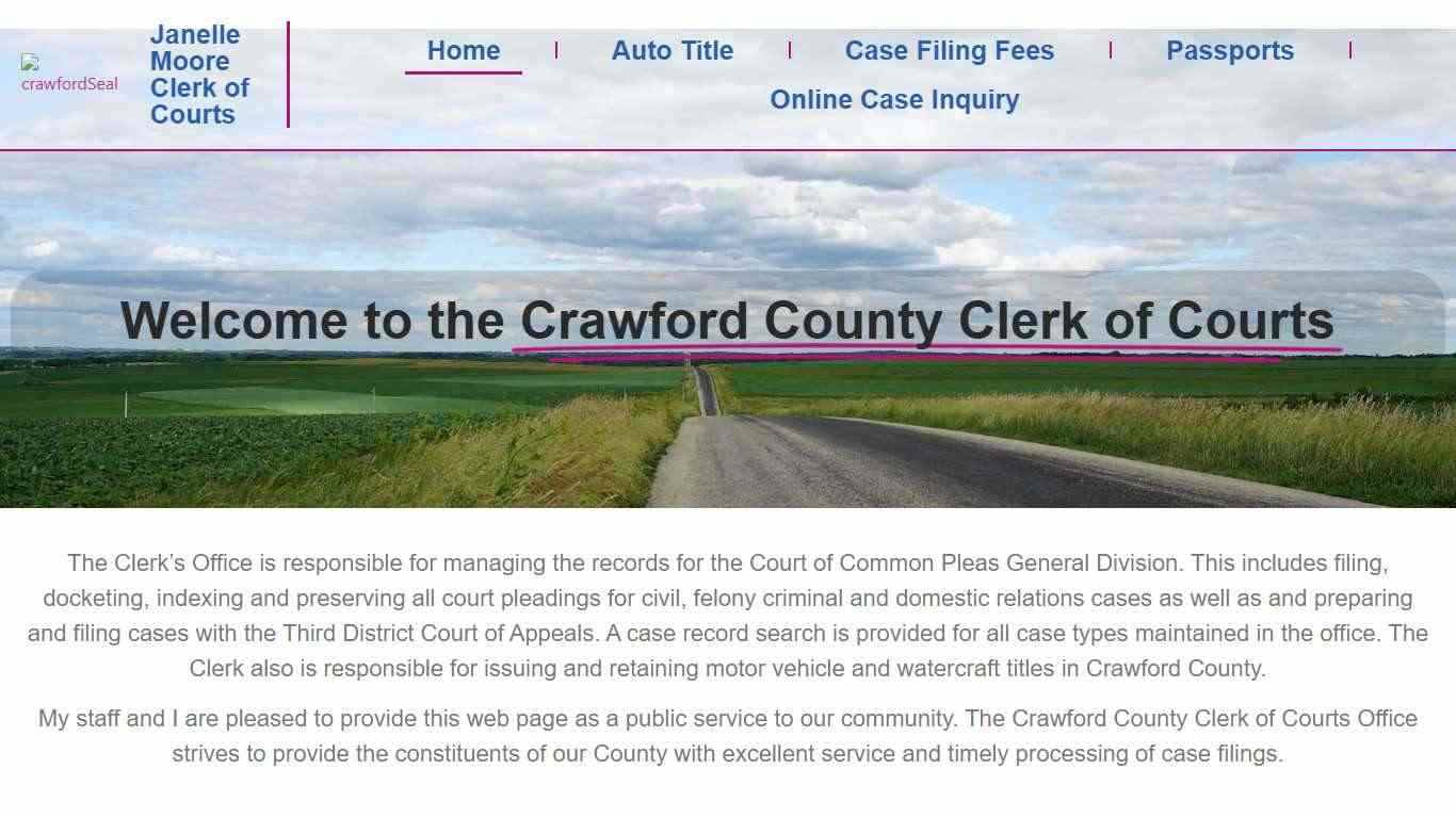 Home - Crawford County Ohio